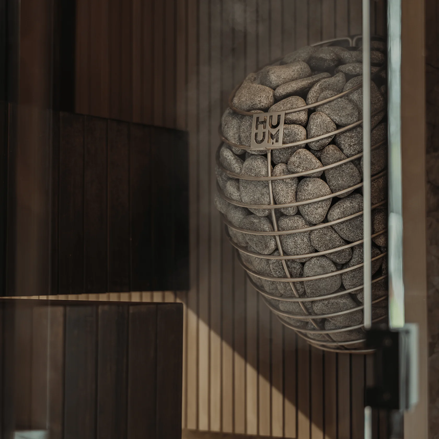 HUUM Drop electric sauna heater with stones